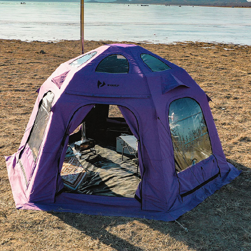 গোলাকার inflatable তাঁবু