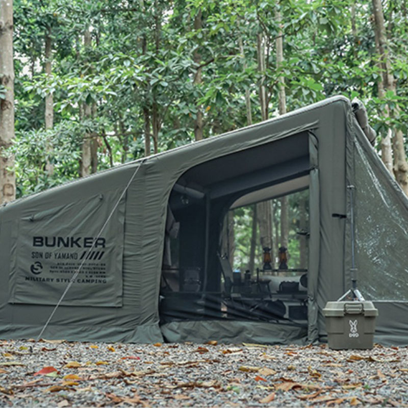 Inflatable তাঁবু ক্যাম্পিং বহিরঙ্গন সামরিক স্টাইল