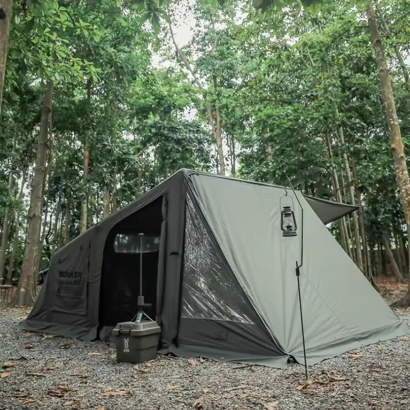 Inflatable তাঁবু ক্যাম্পিং বহিরঙ্গন সামরিক স্টাইল